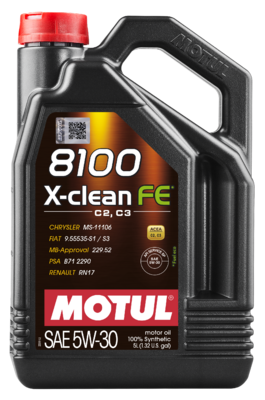 Олива моторна 8100 X-clean FE 5W-30 5л