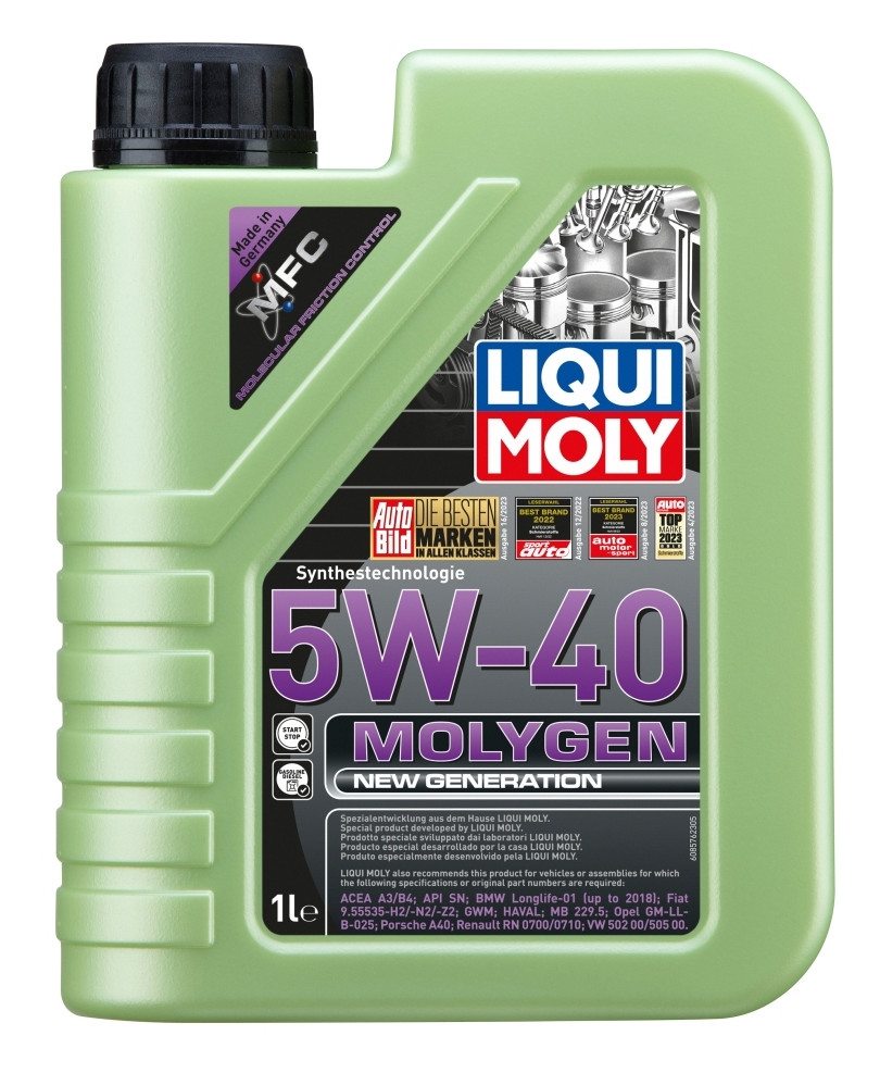 Олива моторна Molygen New Generation 5W-40 1л