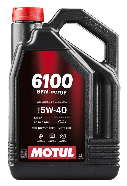 Олива моторна 6100 Syn-nergy 5W-40 4л