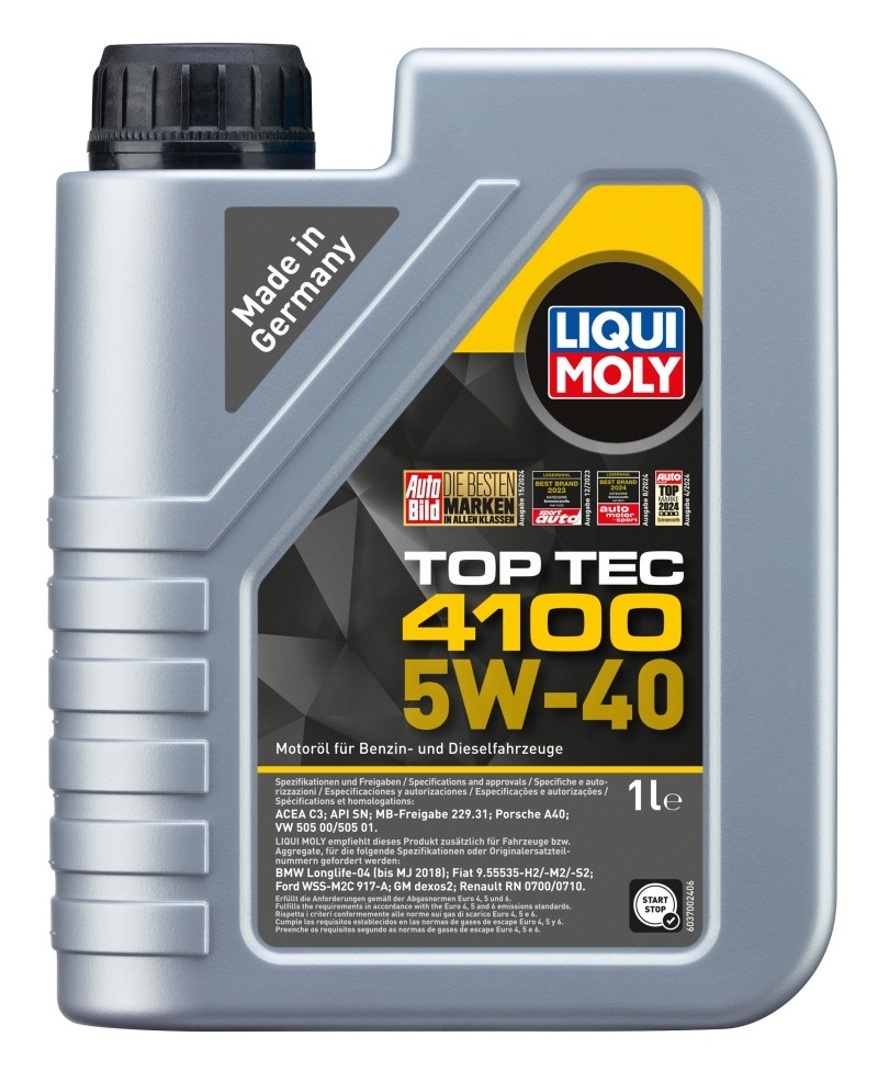 Олива моторна Top Tec 4100 5W-40 1л