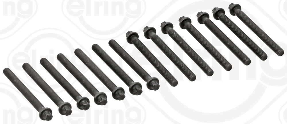Комплект болтів з головкою системи TORX з чорного металу