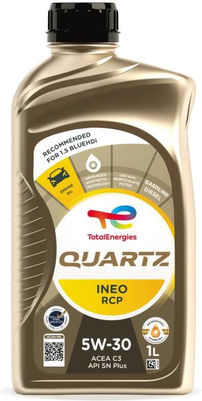 Олива моторна QUARTZ INEO RCP 5W30 1л