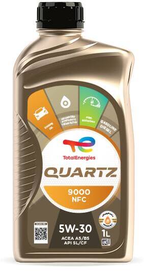 Олива моторна QUARTZ 9000 NFC 5W-30 1л