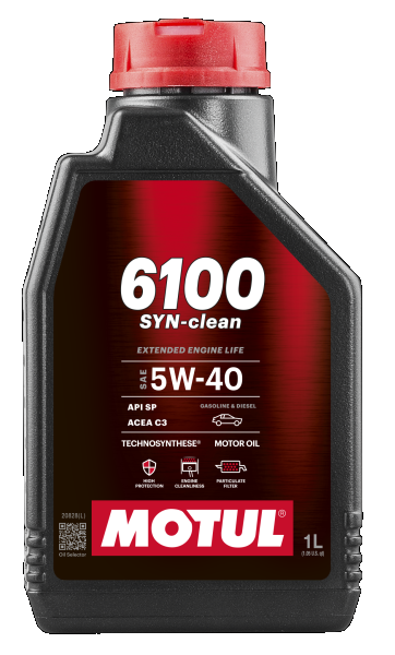 Олива моторна 6100 Syn-clean 5W-40 1л