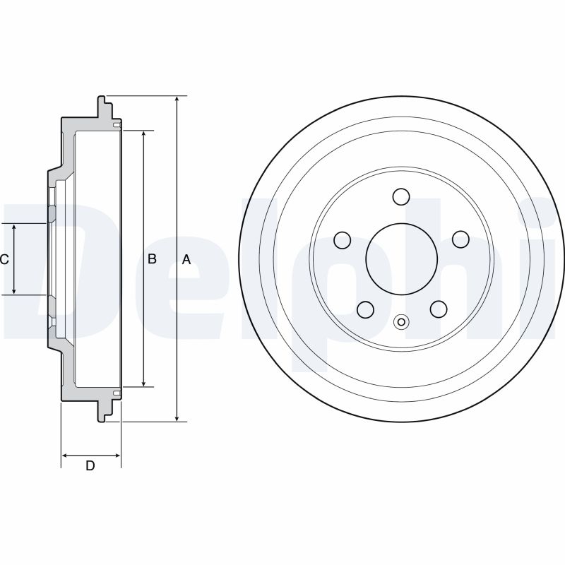 Барабан гальмівний