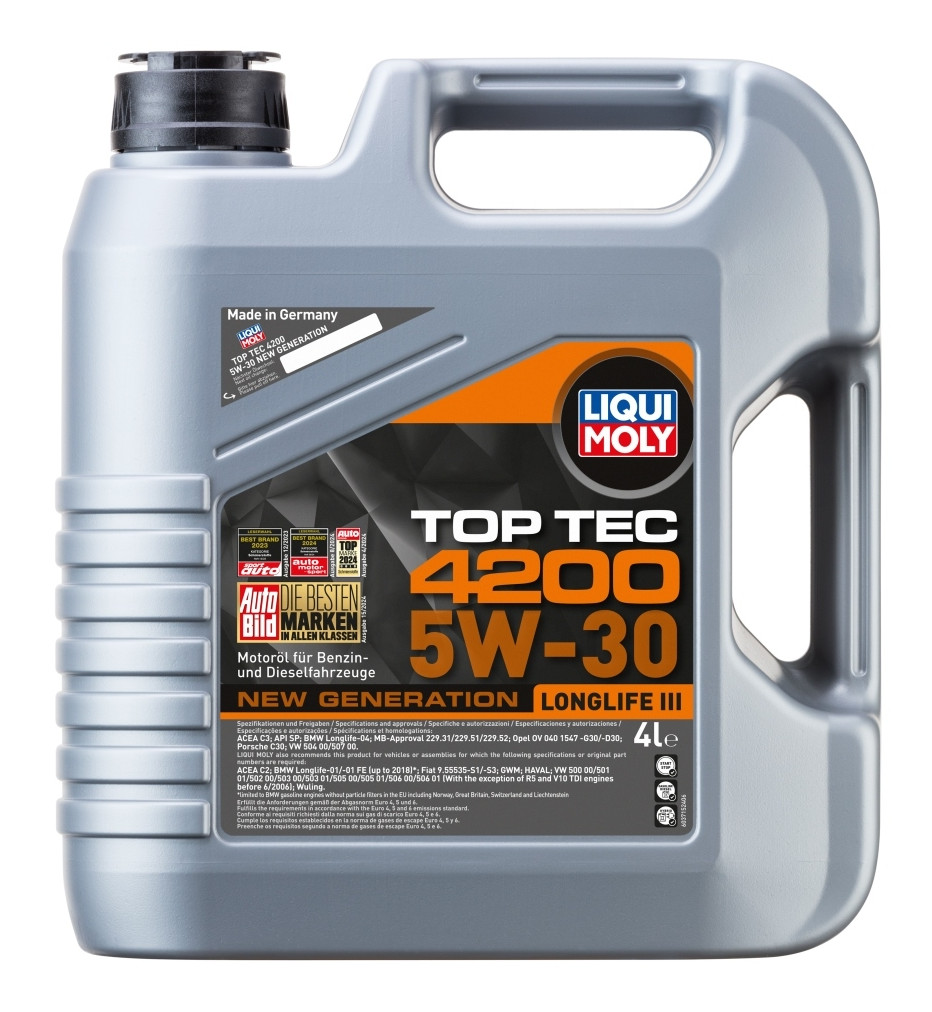 Олива моторна Top Tec 4200 5W-30 4л