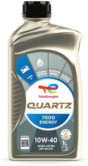 Олива моторна QUARTZ 7000 ENERGY 10W-40 1л