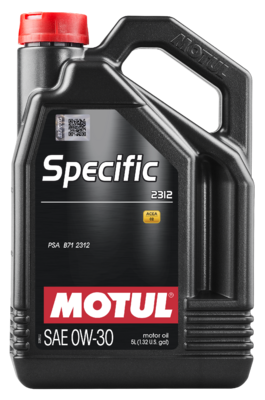 Олива моторна Specific 2312 0W-30 5л