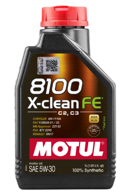 Олива моторна 8100 X-clean FE 5W-30 1л