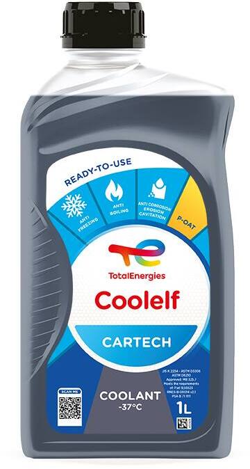 Антифриз COOLELF CARTECH -37°C 1л