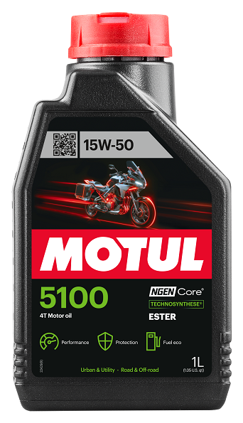 Олива моторна 5100 4T 15W-50 1л