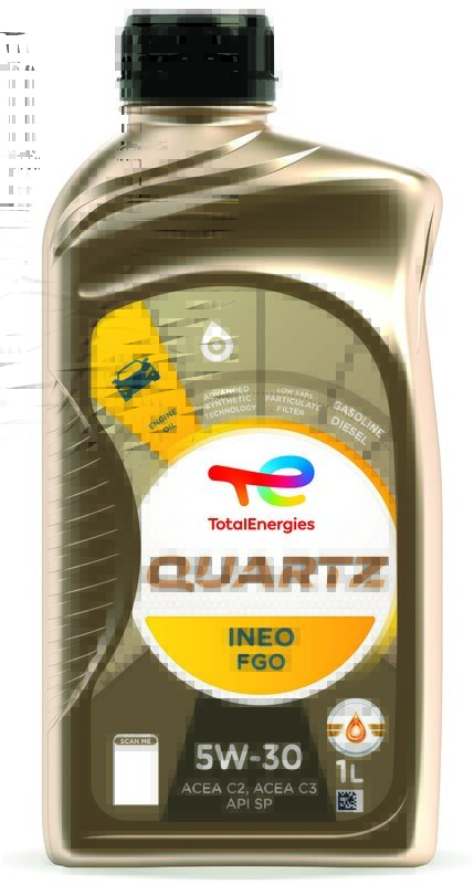 Олива моторна QUARTZ INEO FGO 5W30 1л
