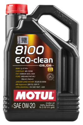 Олива моторна 8100 Eco-clean 0W-20 5л