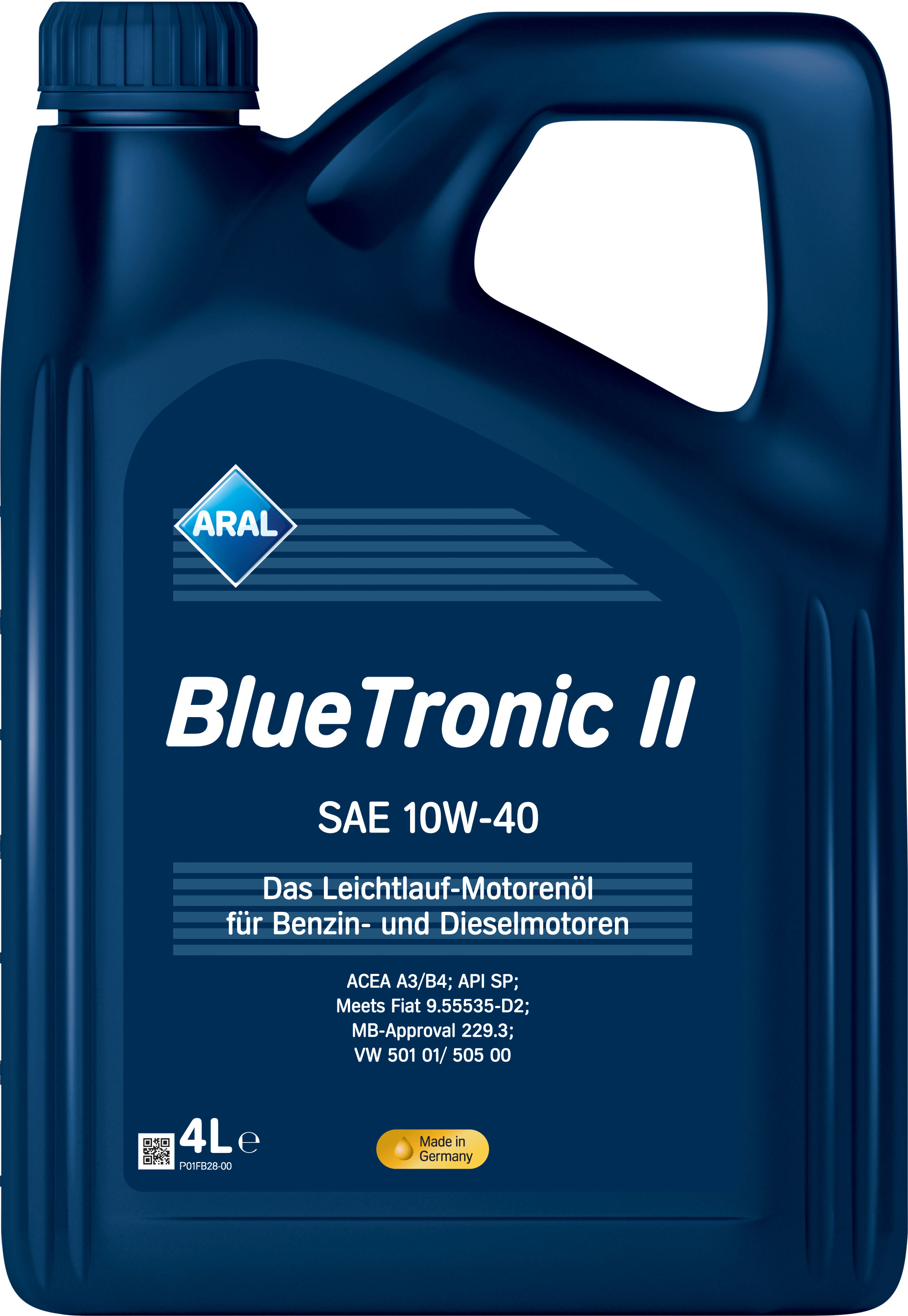 Олива моторна BlueTronic II 10W-40 4л