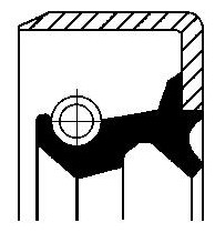 Сальник гумометалевий