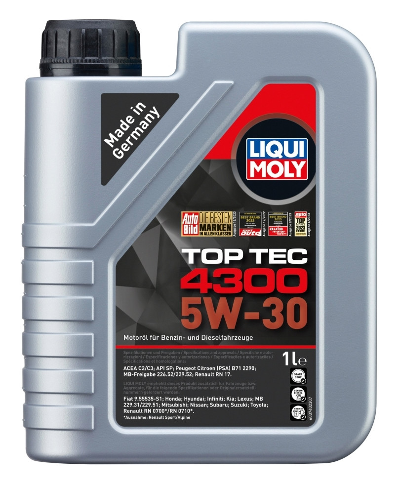 Олива моторна Top Tec 4300 5W-30 1л