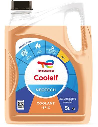 Антифриз COOLELF NEOTECH -37°C 5л