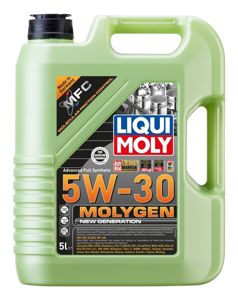 Олива моторна Molygen New Generation 5W-30 5л