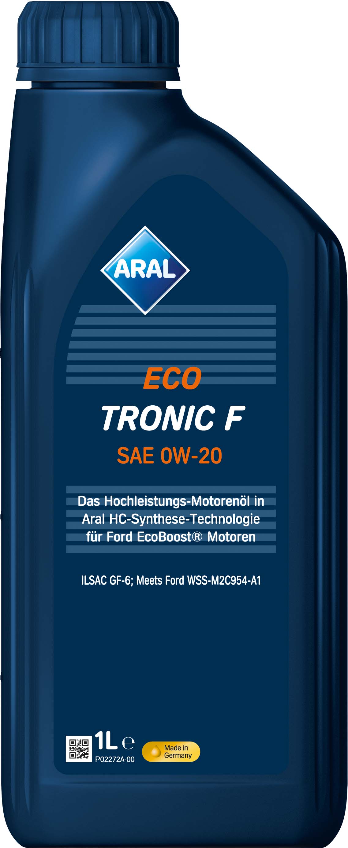 Олива моторна EcoTronic F 0W-20 1л