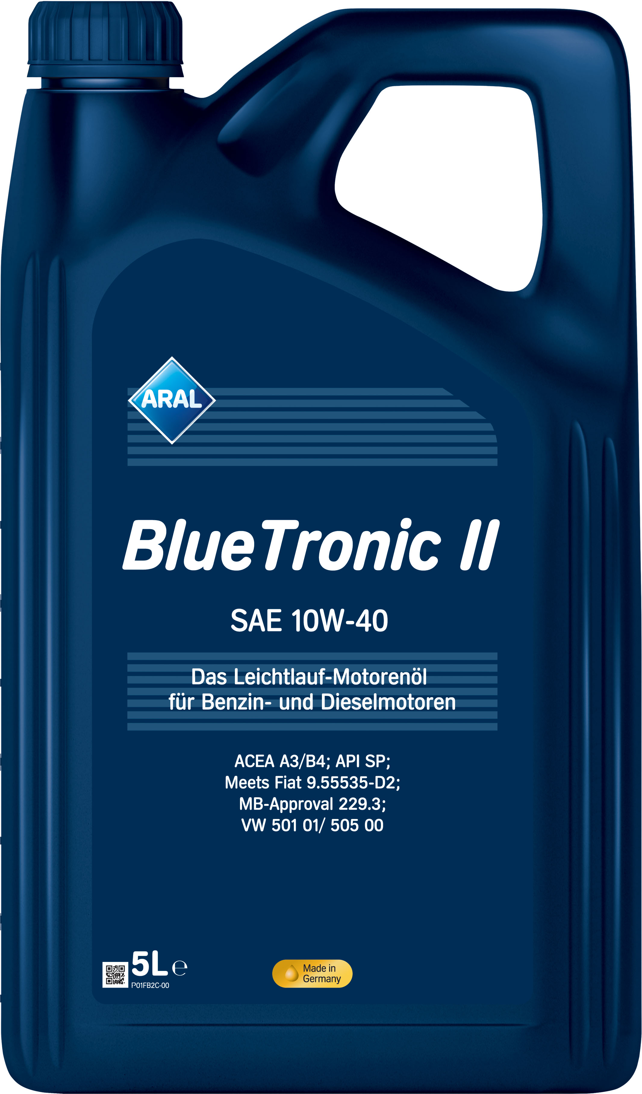 Олива моторна BlueTronic II 10W-40 5л