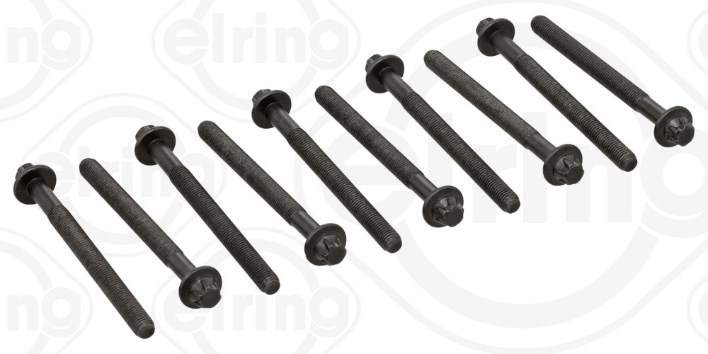 Комплект болтів з головкою системи TORX з чорного металу