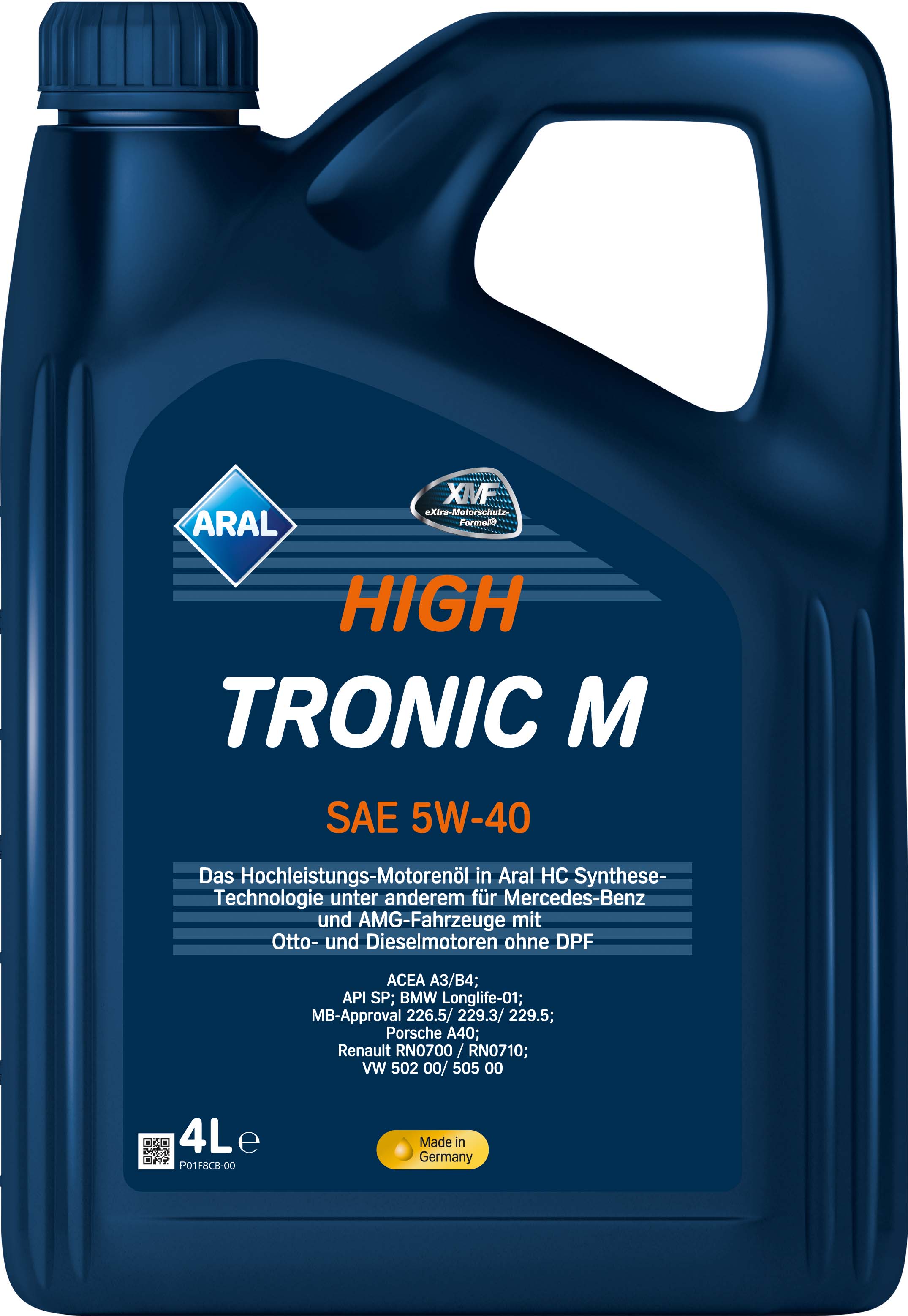 Олива моторна HighTronic M 5W-40 4л
