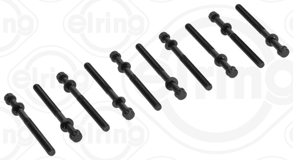 Комплект болтів з головкою системи TORX з чорного металу