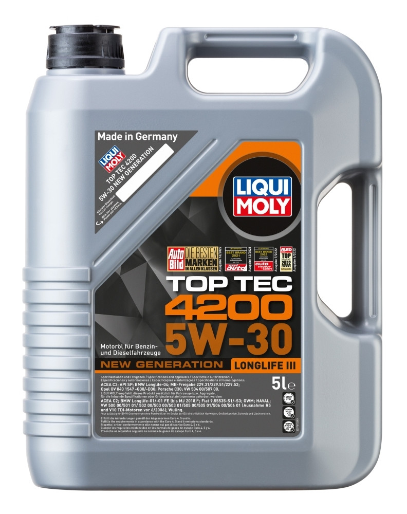 Олива моторна Top Tec 4200 5W-30 5л