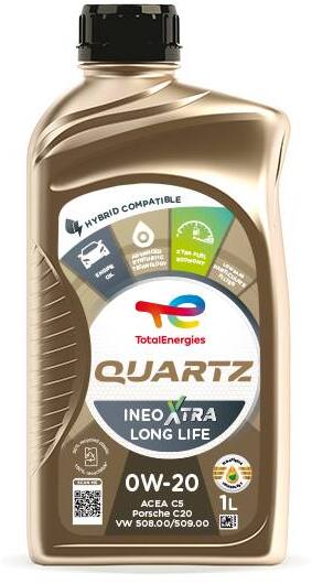 Олива моторна QUARTZ INEO XTRA LL 0W-20 1л