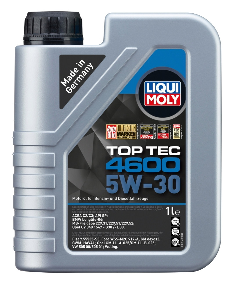 Олива моторна Top Tec 4600 5W-30 1л