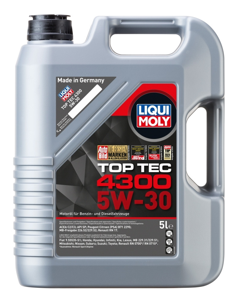 Олива моторна Top Tec 4300 5W-30 5л