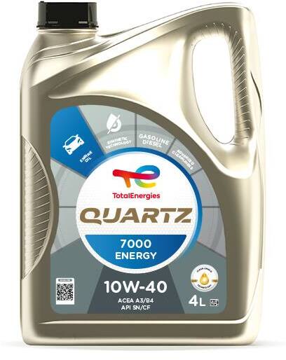 Олива моторна QUARTZ 7000 ENERGY 10W-40 4л