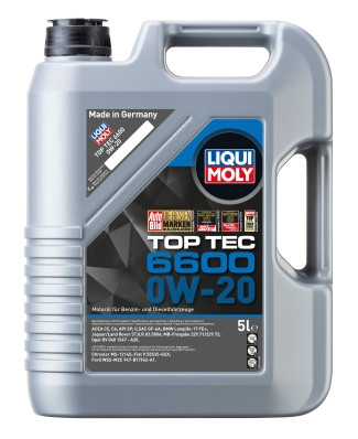 ОЛИВА МОТОРНА TOP TEC 6600 0W-20 5Л