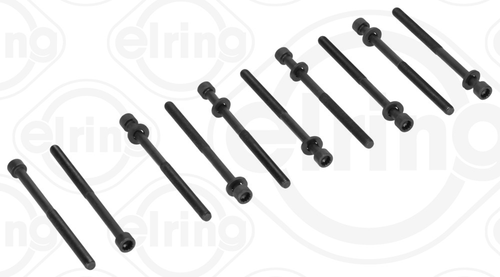 Комплект болтів з головкою системи TORX з чорного металу