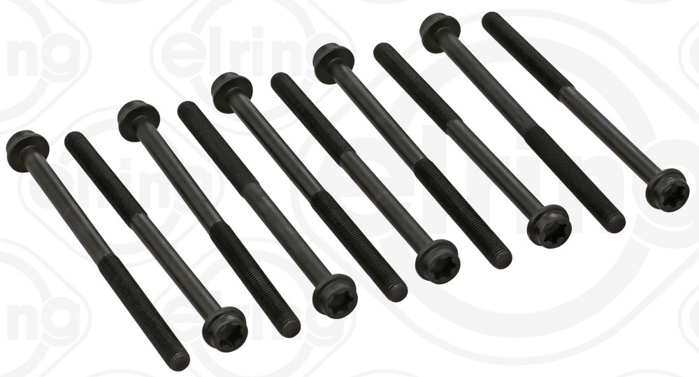Комплект болтів з головкою системи TORX з чорного металу